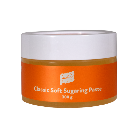 Poslin Puss Puss Classic Soft Sugaring Paste 300 g perinteinen pehmeä sokerointimassa hajusteeton tuoksuton