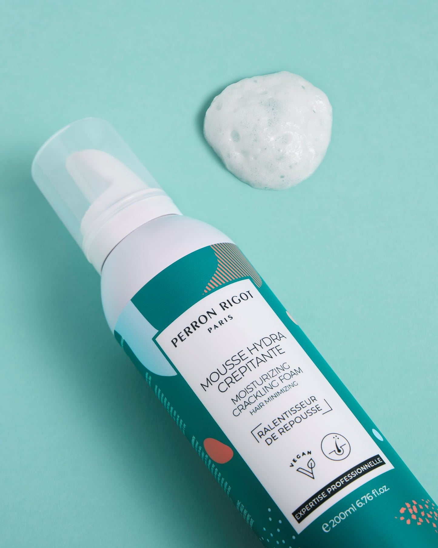 Perron Rigot Moisturizing & Hair Minimizing Crackling Foam vartalonhoitovaahto 200 ml aerosolipullo
