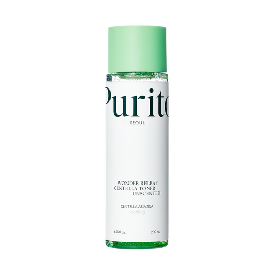 Purito Wonder Releaf Centella Toner Unscented - hajusteeton kasvovesi