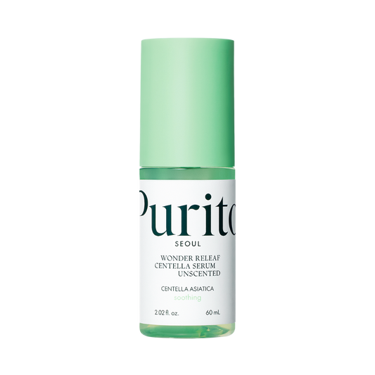 Purito Wonder Releaf Centella Serum Unscented - hajusteeton rauhoittava seerumi