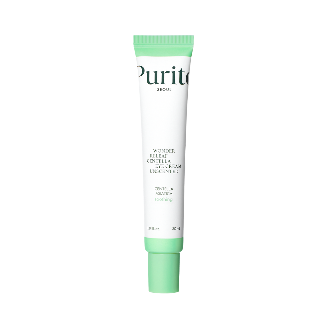 Purito Wonder Releaf Centella Eye Cream Unscented - hajusteeton rauhoittava silmänympärysvoide