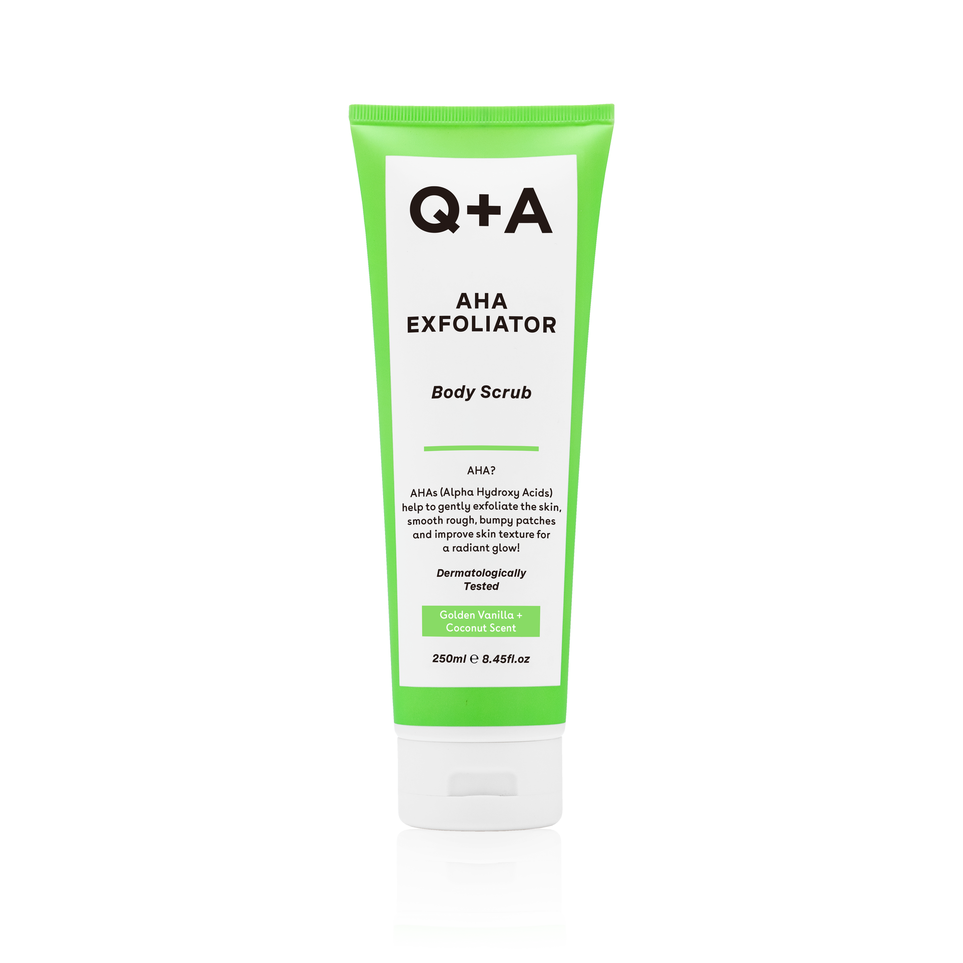 Q+A AHA Exfoliator Body Scrub -vartalonkuorinta