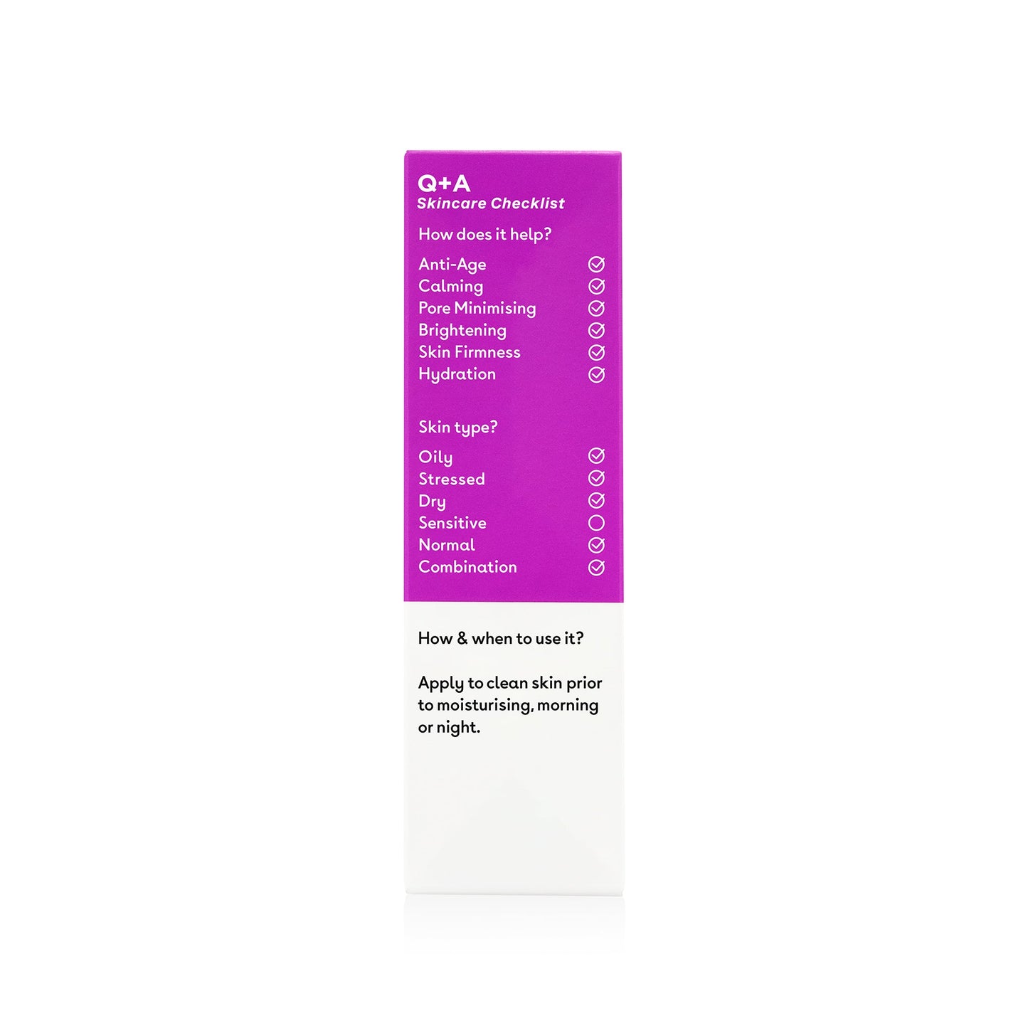 Q+A Azelaic Acid Balancing Serum - tasapainottava seerumi side