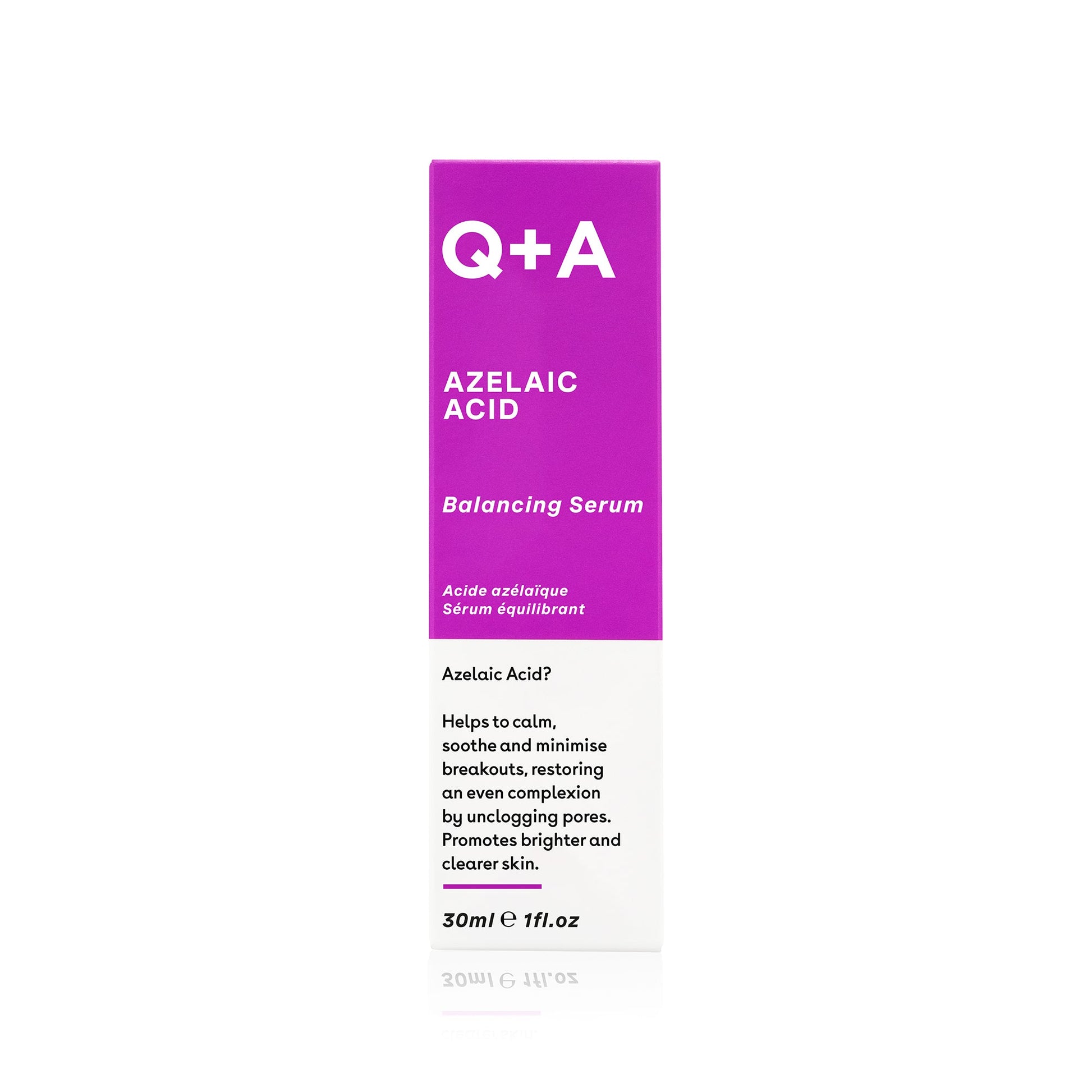 Q+A Azelaic Acid Balancing Serum - tasapainottava seerumi atselaiinihappo front