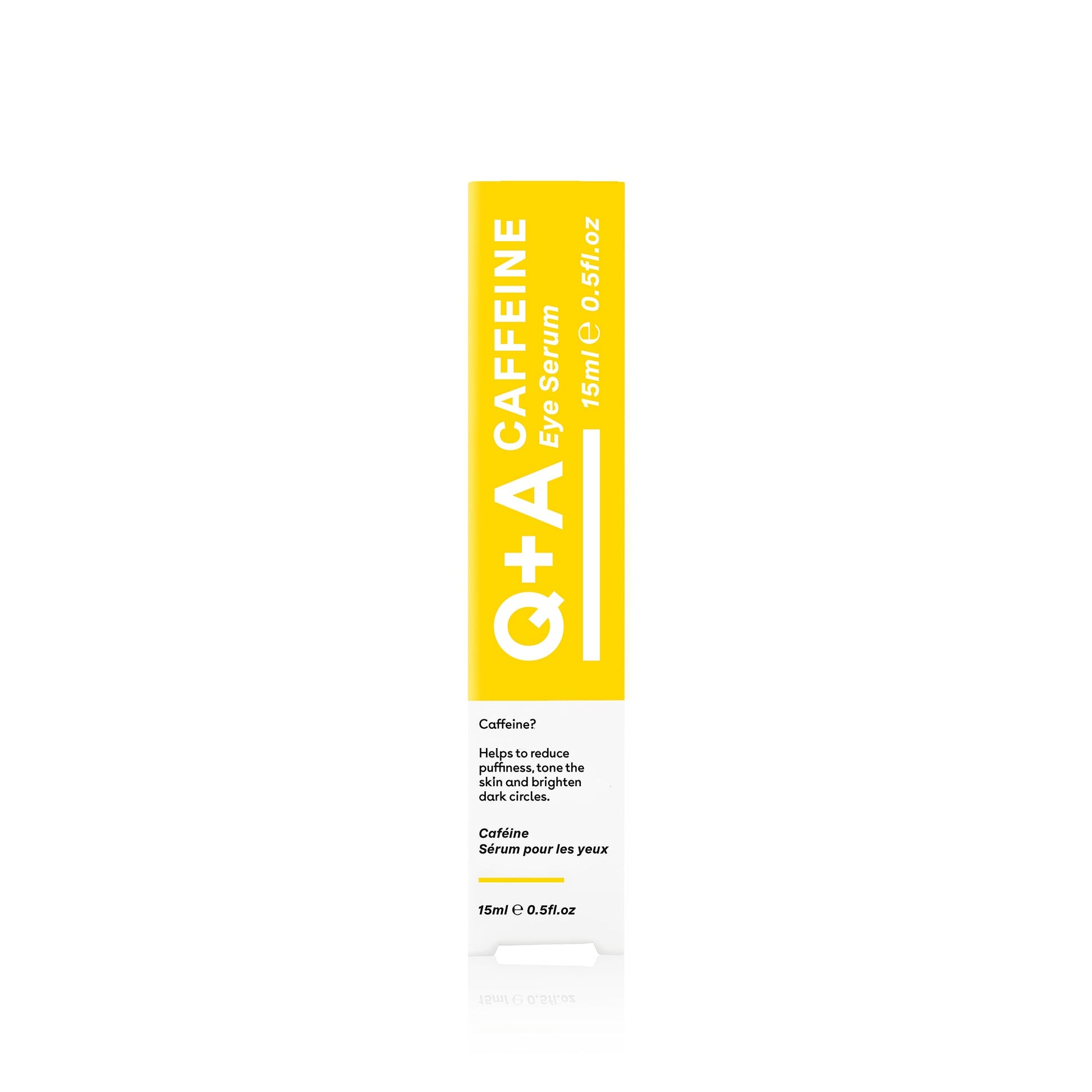 Q+A Caffeine Eye Serum - silmänympärysseerumi front