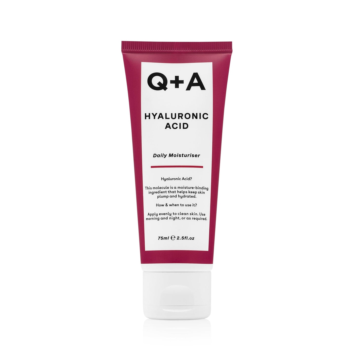 Q+A Hyaluronic Acid Moisturiser -kosteusvoide