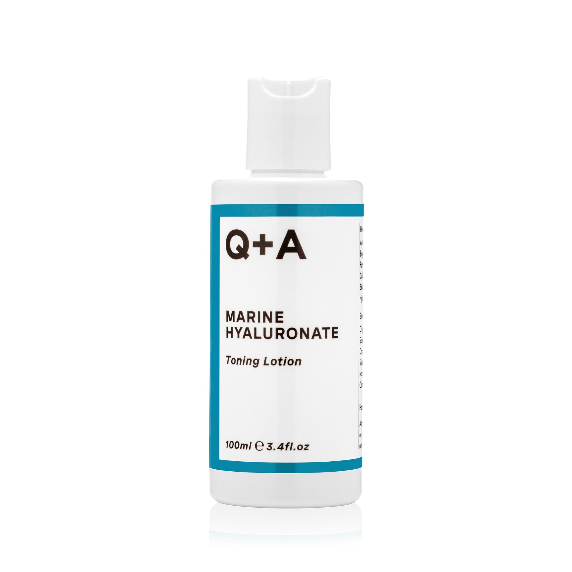 Poslin Q+A Marine Hyaluronate Toning Lotion - kosteuttava kasvovesi 100 ml ...
