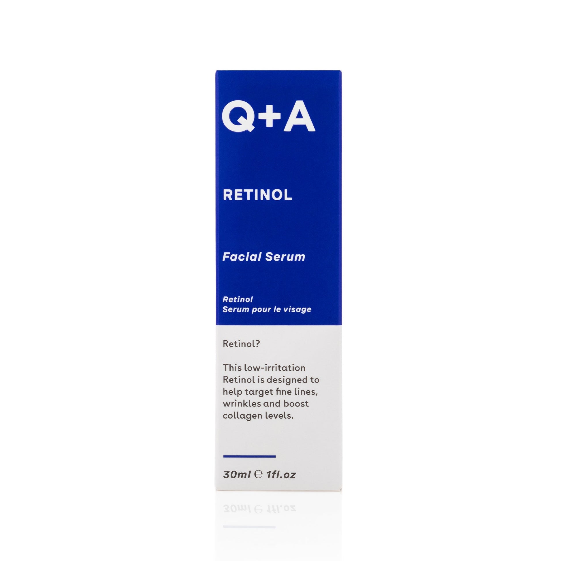 Q+A Retinol Facial Serum - anti-age-seerumi  front