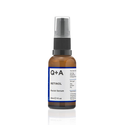 Q+A Retinol Facial Serum - anti-age-seerumi retinoliseerumi