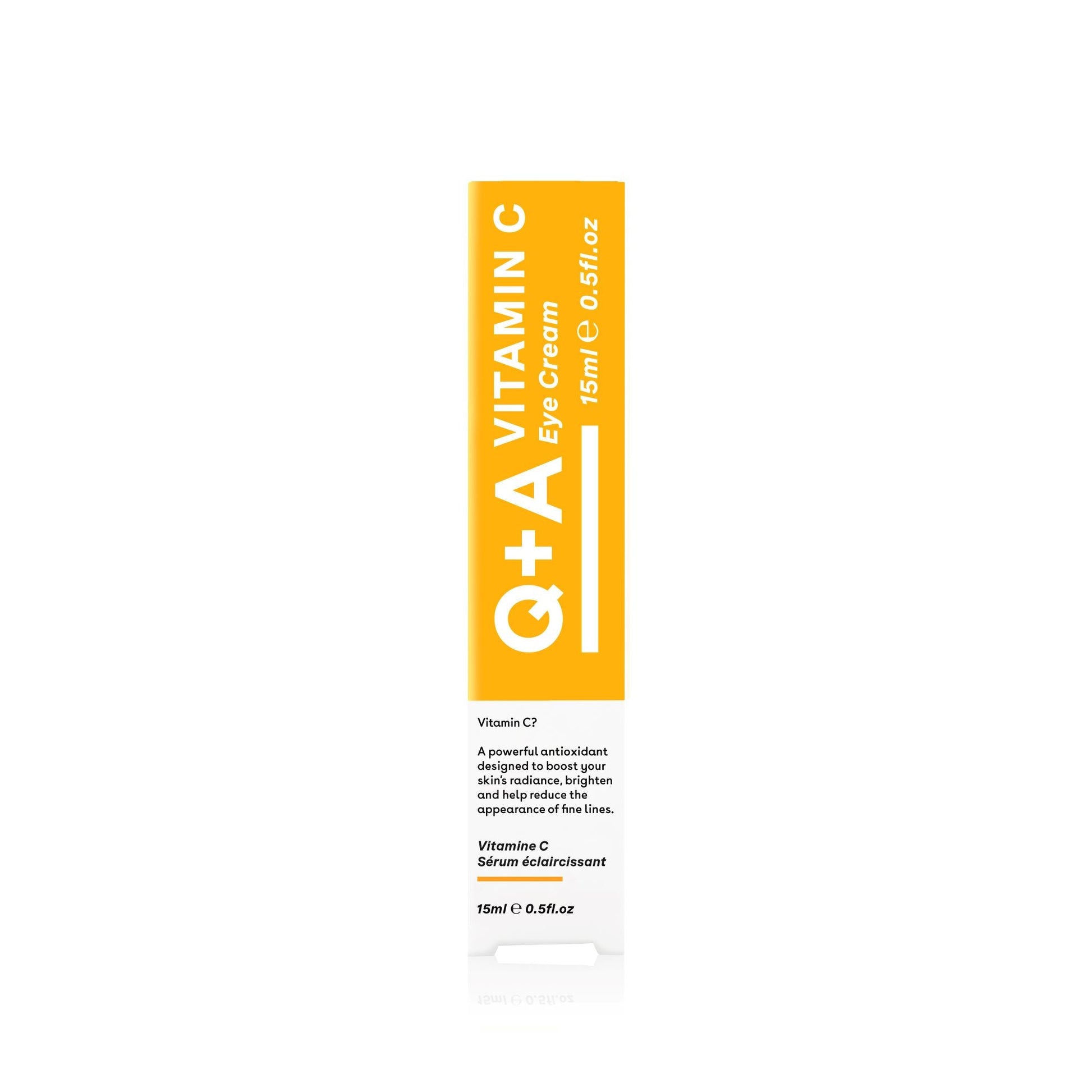 Q+A Vitamin C Eye Cream - kirkastava silmänympärysvoide C-vitamiinivoide