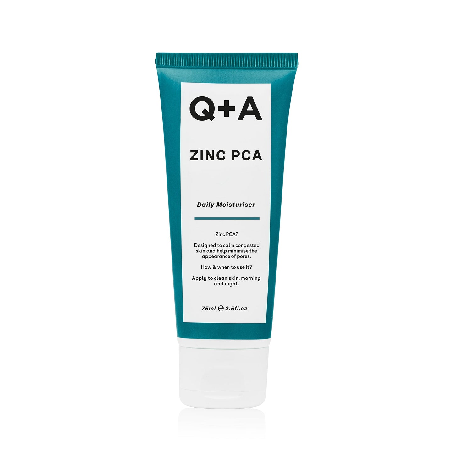 Q+A Zinc PCA Daily Moisturiser - kosteusvoide rasvoittuvalle iholle